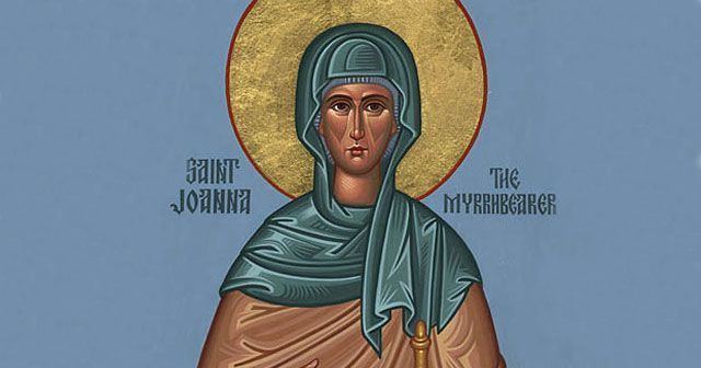 Joanna, wife of Chuza St Joanna was the wife of Chuza steward of King Herod Antipas