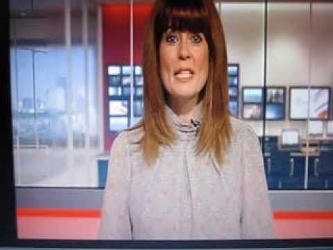 Joanne Malin Joanne Malin keeps calm whilst reading the lunchtime news