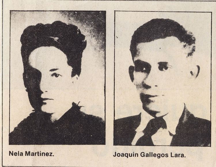 Joaquín Gallegos Lara Nela Martnez y Joaqun Gallegos Lara efecto alquimia