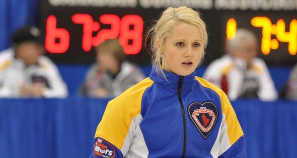Jocelyn Peterman Alberta men control their own fate Curling Canada