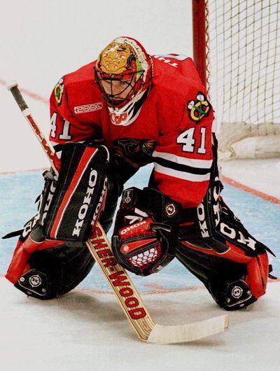 Jocelyn Thibault Chicago Blackhawks goaltending history Jocelyn Thibault