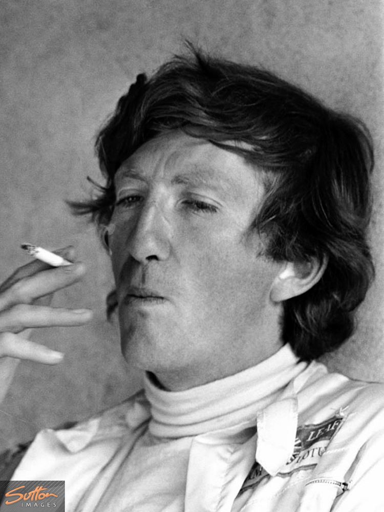 Jochen Rindt This photo was taken just hours before Jochen Rindt was killed in an