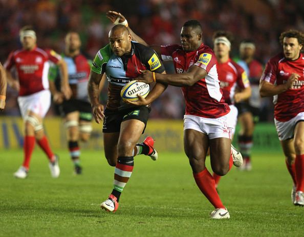 Joe Ajuwa Joe Ajuwa Pictures Harlequins v London Welsh Aviva