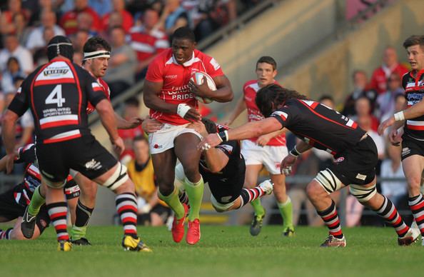 Joe Ajuwa Joe Ajuwa Photos London Welsh v Cornish Pirates RFU