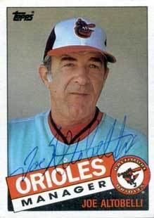 Joe Altobelli wwwbaseballalmanaccomplayerspicsjoealtobell