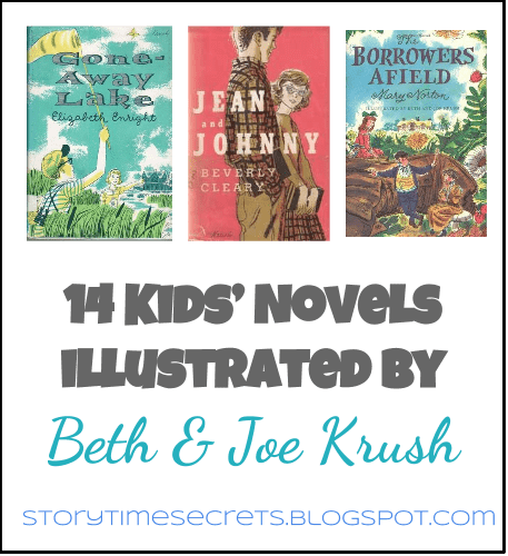 Joe and Beth Krush Story Time Secrets 14 Kids Novels Illustrated by Beth Joe Krush