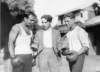 Joe Benjamin (boxer) Discovering Chaplin Charlie Doug boxer Joe Benjamin c 1918