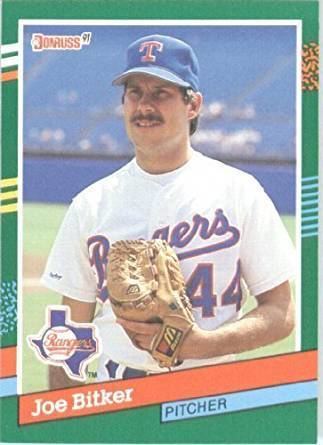 Joe Bitker Amazoncom 1991 Donruss Baseball Card 624 Joe Bitker Collectibles