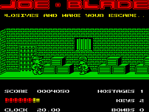 Joe Blade Joe Blade Arcade amusements coinop games