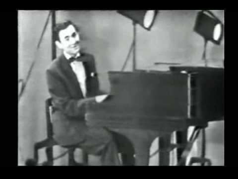 Joe Bushkin Joe Bushkin plays quotI Love A Pianoquot 1951 TV YouTube