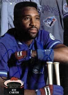 Joe Carter wwwbaseballalmanaccomplayerspicsjoecartera