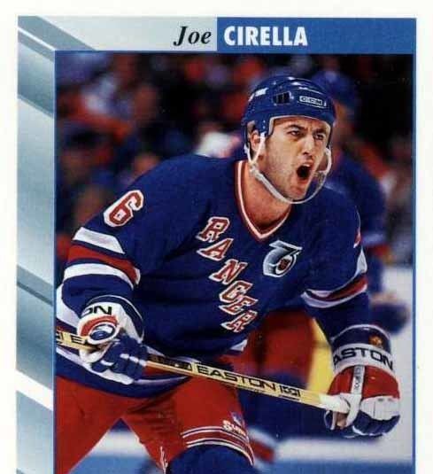 Joe Cirella 199192 Joe Cirella New York Rangers Game Worn Jersey