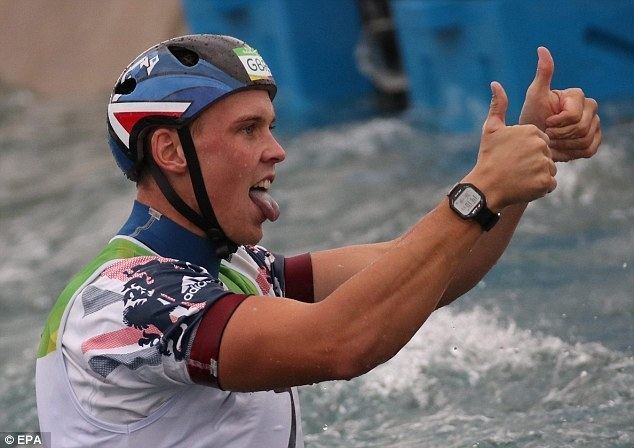 Joe Clarke (canoeist) Team GB wins SECOND gold at Rio 2016 with Joe Clarke in kayak K1