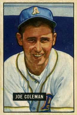 Joe Coleman (baseball, born 1922) Joe Coleman baseball born 1922 Wikipedia