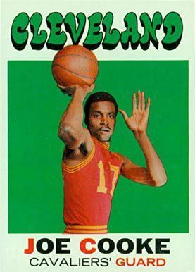 Joe Cooke (basketball) 1971 Topps Joe Cooke 62 Basketball Card Value Price Guide