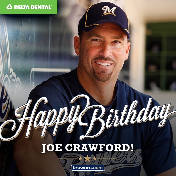 Joe Crawford (baseball) Happy Birthday to Brewers Coach Joe Crawford Brew Crew