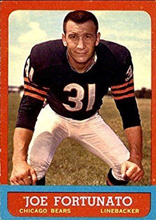 Joe Fortunato (American football) Amazoncom Football NFL 1963 Topps 69 Joe Fortunato EX Excellent