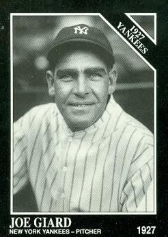 Joe Giard Amazoncom Joe Giard Baseball Card New York Yankees 1991 Sporting