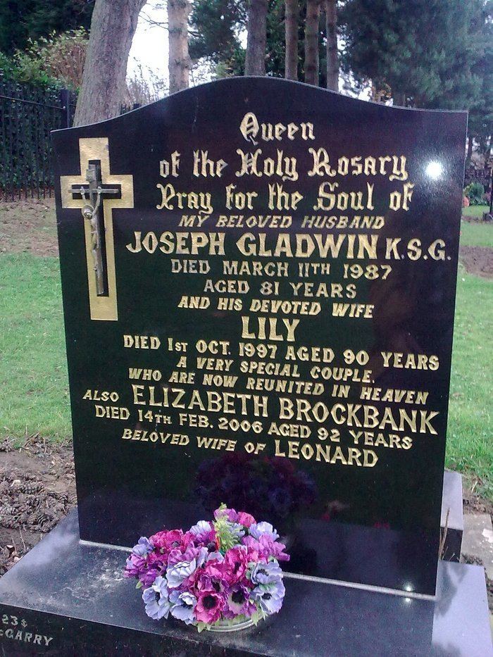 Joe Gladwin Joseph Gladwin 1906 1987 Find A Grave Memorial