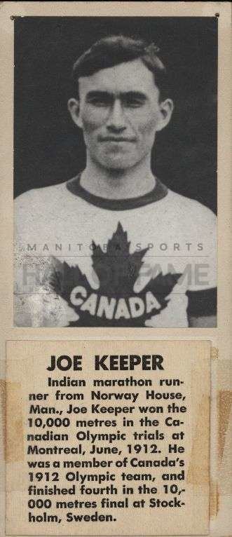 Joe Keeper honouredmemberssportmanitobacahonouredmembersi