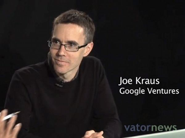 Joe Kraus Google Ventures Joe Kraus on how VC is changing VatorNews