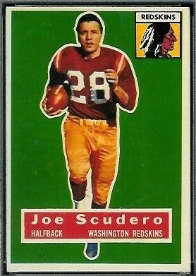 Joe Scudero wwwfootballcardgallerycom1956Topps85JoeScud