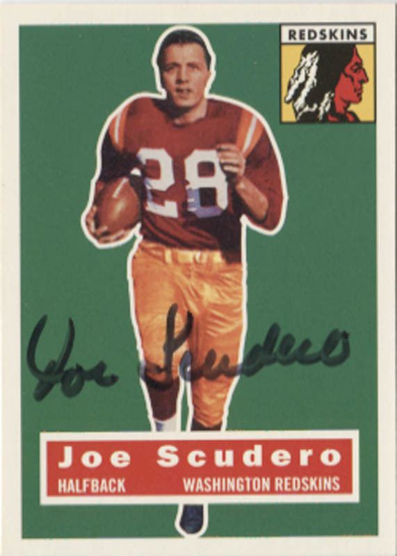 Joe Scudero Joe Scudero TradingSports Card Signed Autographs Manuscripts