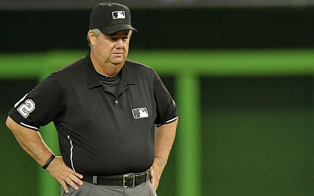 Joe West (umpire) MLB reveals LCS umpires with Joe West Gerry Davis crew