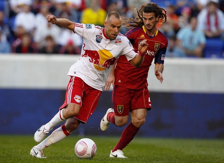 Joel Lindpere Joel Lindpere New York Red Bulls Kyle Beckerman Real