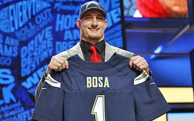 Joey Bosa NFL Draft Grades 2016 Chargers get A for Joey Bosa at No 3 in a