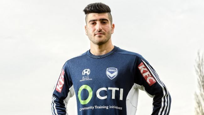 Joey Katebian Melbourne Victory NPL captain Joey Katebian makes scoring look easy