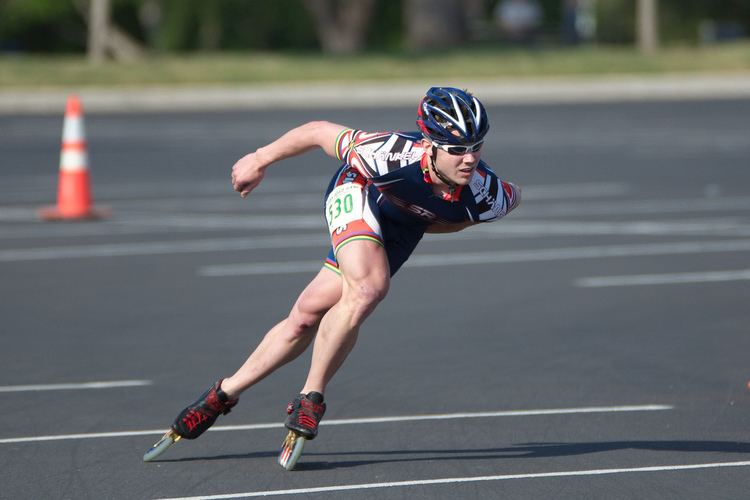 Joey Mantia Texas Road Rash inline skate elimination races 16Apr2011
