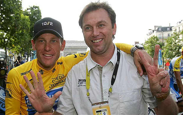 Johan Bruyneel Lance Armstrong39s former team manager Johan Bruyneel in