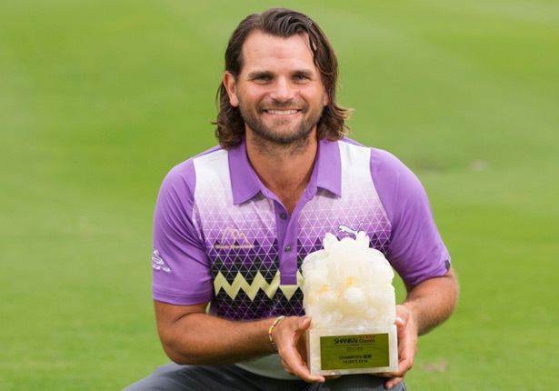 Johan Edfors Golf Emotional Edfors savours Shankai Classic win in Chongqing