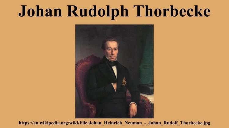Johan Rudolph Thorbecke Johan Rudolph Thorbecke YouTube