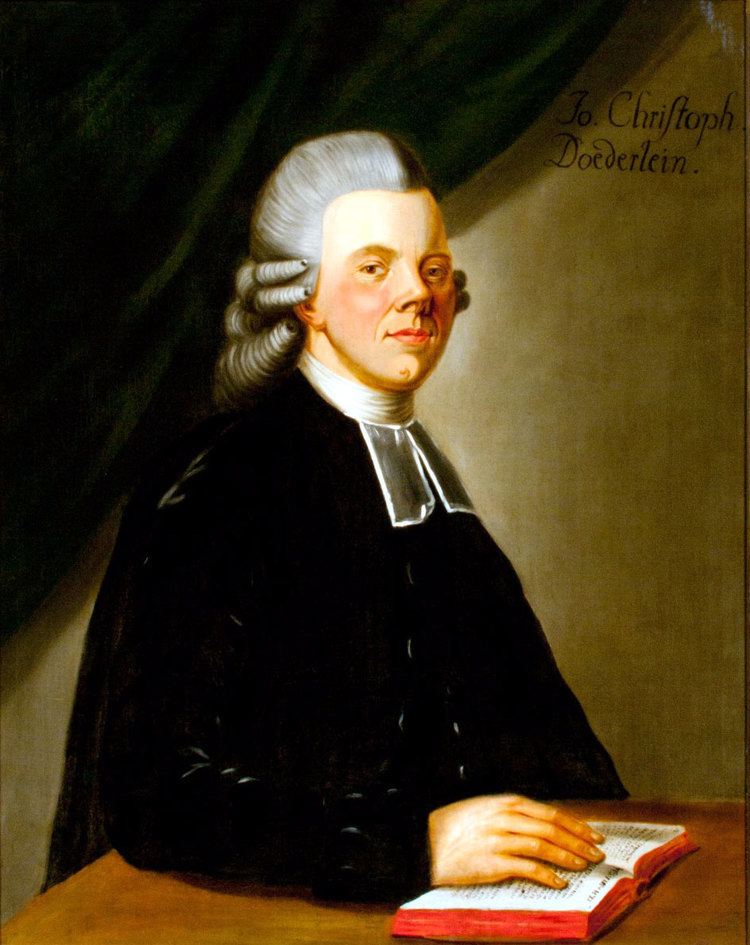 Johann Christoph Döderlein