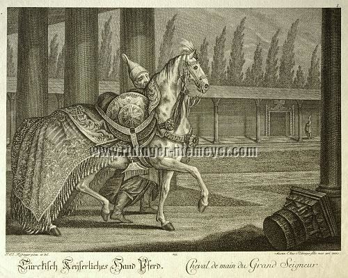 Johann Elias Ridinger Johann Elias Ridinger Turkish Horse Finery Th 594597