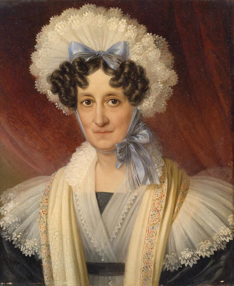 Johann Ender FileJohann Nepomuk Ender Dame mit Spitzenhaube 1833jpg Wikimedia