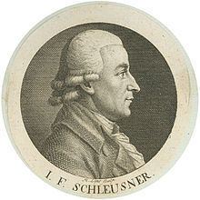 Johann Friedrich Schleusner httpsuploadwikimediaorgwikipediacommonsthu