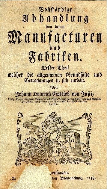 Johann Heinrich Gottlob Justi
