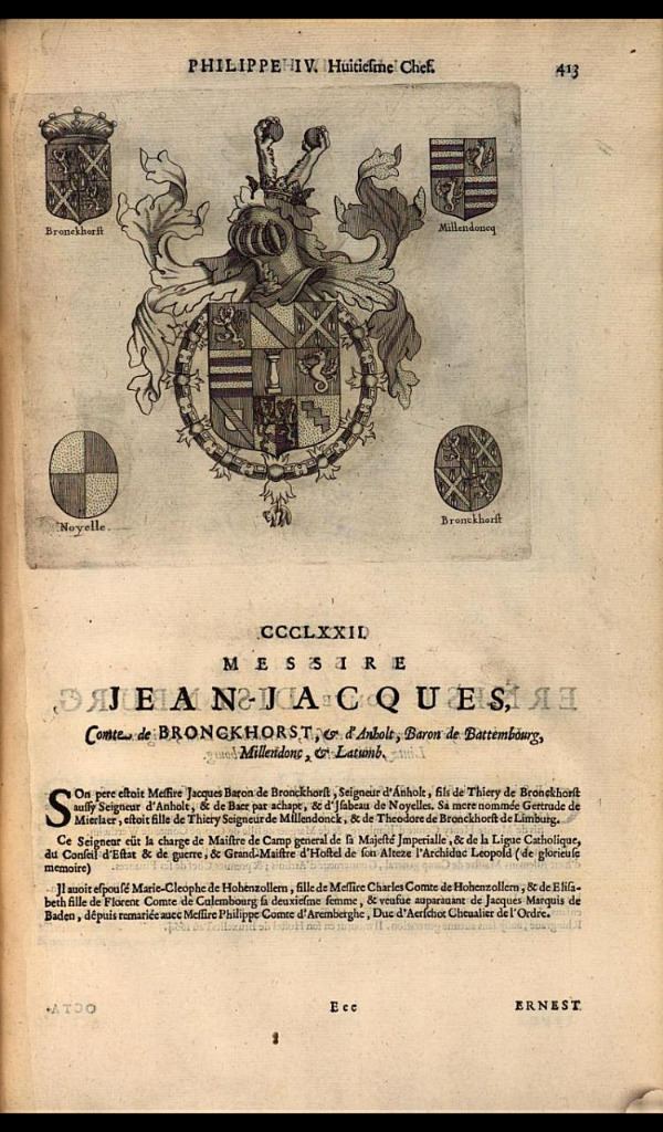 Johann Jakob, Count of Bronckhorst and Anholt 377 1628 Johann Jakob Count of Bronckhorst and Anholt 15801630