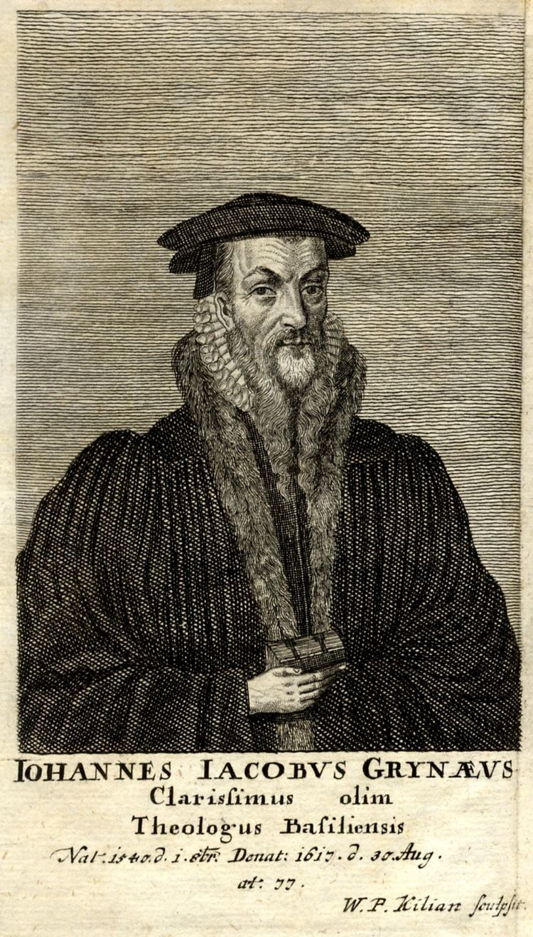 Johann Jakob Grynaeus Johann Jakob Grynaeus Wikipedia