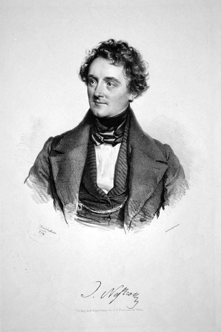 Johann Nestroy Johann Nestroy Wikipedia