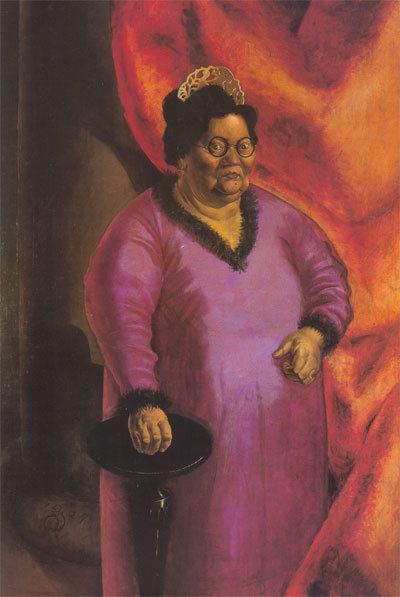 Johanna Ey Otto Dix Portrait of the Art Dealer Johanna Ey 1924