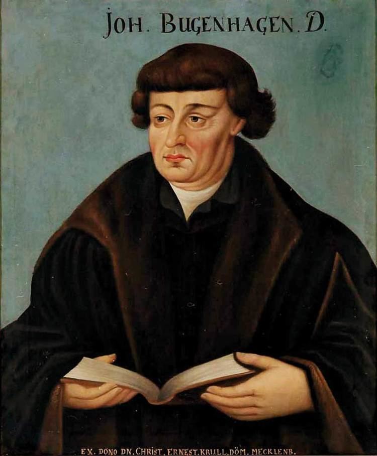 Johannes Bugenhagen Hinwendung zur Reformation Johannes Bugenhagen Werk