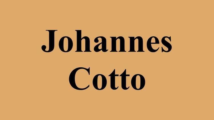 Johannes Cotto Johannes Cotto YouTube