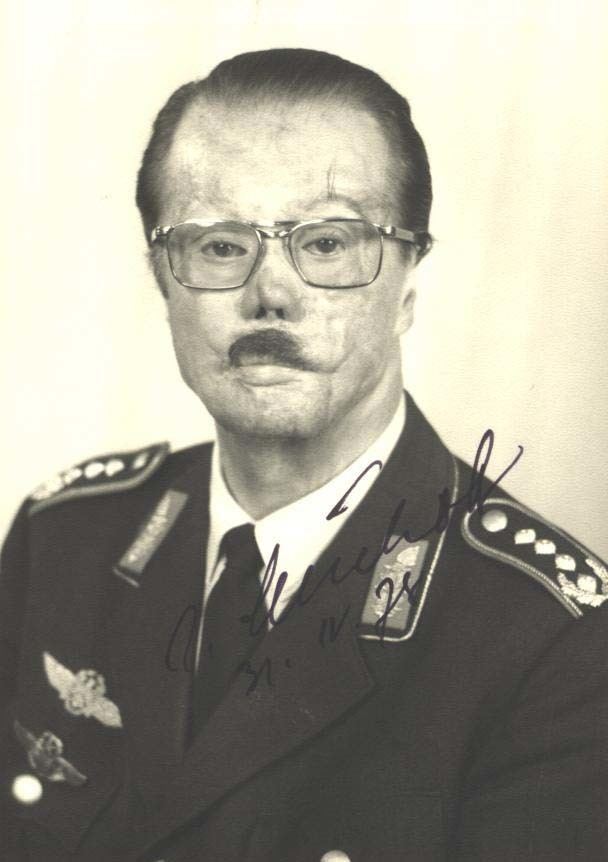 Johannes Steinhoff Military Autographs
