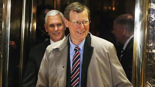John A. Allison IV John Allison the man who could be Donald Trump bank chief
