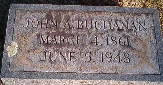 John Andrew Buchanan John Andrew Buchanan 1861 1948 Find A Grave Memorial
