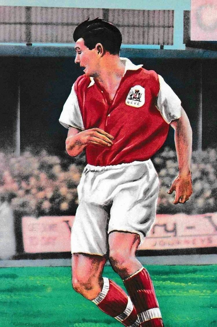 John Atyeo John Atyeo of Bristol City in 1954 1950s Football Pinterest